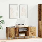 Casa si Gradina - Mobilier - Dulapuri si sifoniere - Dulapuri - Dulap pentru discuri de vinil Lemn Vechi 121 x 38 x 48 cm - Infinity.ro