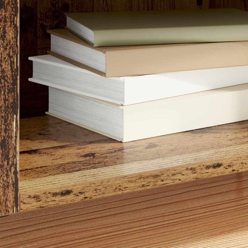 Casa si Gradina - Mobilier - Dulapuri si sifoniere - Dulapuri - Dulap pentru discuri de vinil Lemn Vechi 121 x 38 x 48 cm - Infinity.ro