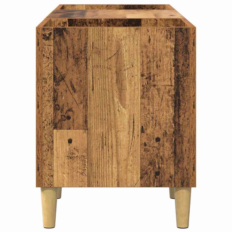 Casa si Gradina - Mobilier - Dulapuri si sifoniere - Dulapuri - Dulap pentru discuri de vinil Lemn Vechi 121 x 38 x 48 cm - Infinity.ro