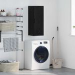 Casa si Gradina - Mobilier - Comode si corpuri - Comode - Dulap montat pe perete Stejar Negru 34,5 x 34 x 90 cm - Infinity.ro