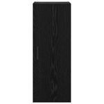 Casa si Gradina - Mobilier - Comode si corpuri - Comode - Dulap montat pe perete Stejar Negru 34,5 x 34 x 90 cm - Infinity.ro