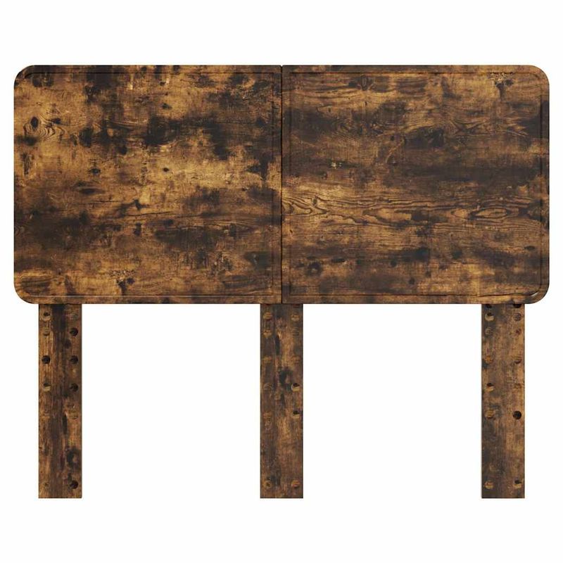 Casa si Gradina - Mobilier - Paturi si accesorii - Accesorii paturi - Tablie de pat cu aripioare, albastru, 83x16x118/128 cm, textil - Infinity.ro