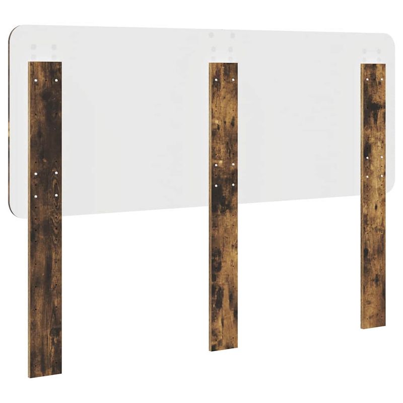 Casa si Gradina - Mobilier - Paturi si accesorii - Accesorii paturi - Tablie de pat cu aripioare, albastru, 83x16x118/128 cm, textil - Infinity.ro