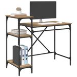 Casa si Gradina - Mobilier - Comode si corpuri - Noptiere - Birou Stejar Artizanal 105 x 50 x 90 cm Lemn compozit - Infinity.ro