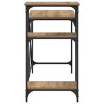 Casa si Gradina - Mobilier - Comode si corpuri - Noptiere - Birou Stejar Artizanal 105 x 50 x 90 cm Lemn compozit - Infinity.ro