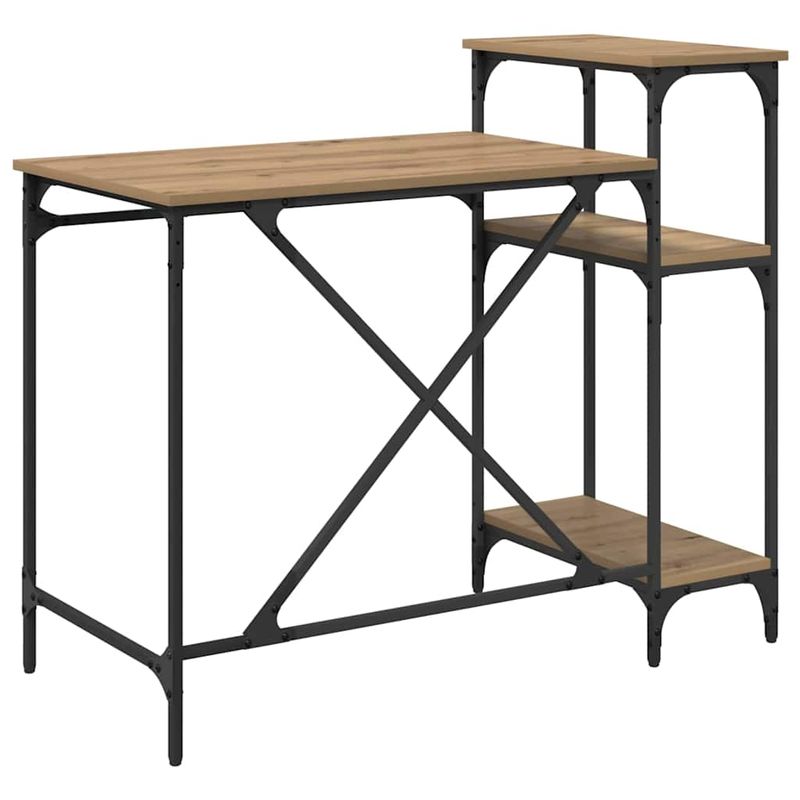 Casa si Gradina - Mobilier - Mese si birouri - Birouri - Birou Stejar Artizanal 105 x 50 x 90 cm Lemn compozit - Infinity.ro