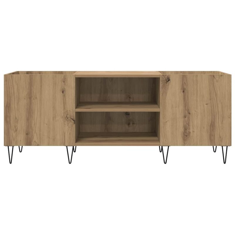 Casa si Gradina - Mobilier - Dulapuri si sifoniere - Dulapuri - Dulap pentru discuri de vinil Stejar Artizanal 121 x 38 x 48 cm - Infinity.ro