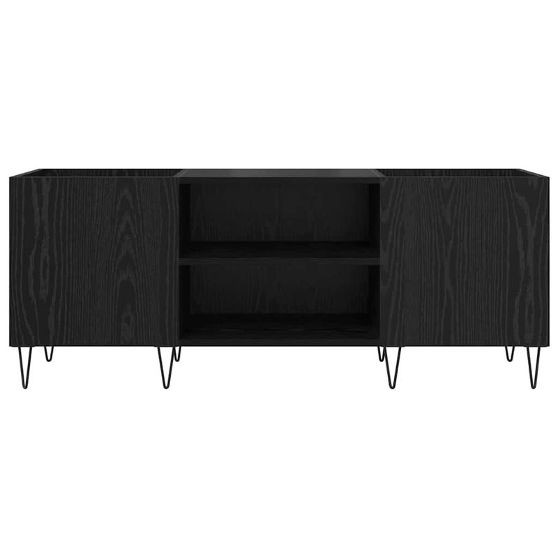 Casa si Gradina - Mobilier - Dulapuri si sifoniere - Dulapuri - Dulap pentru discuri de vinil Stejar Negru 121 x 38 x 48 cm - Infinity.ro
