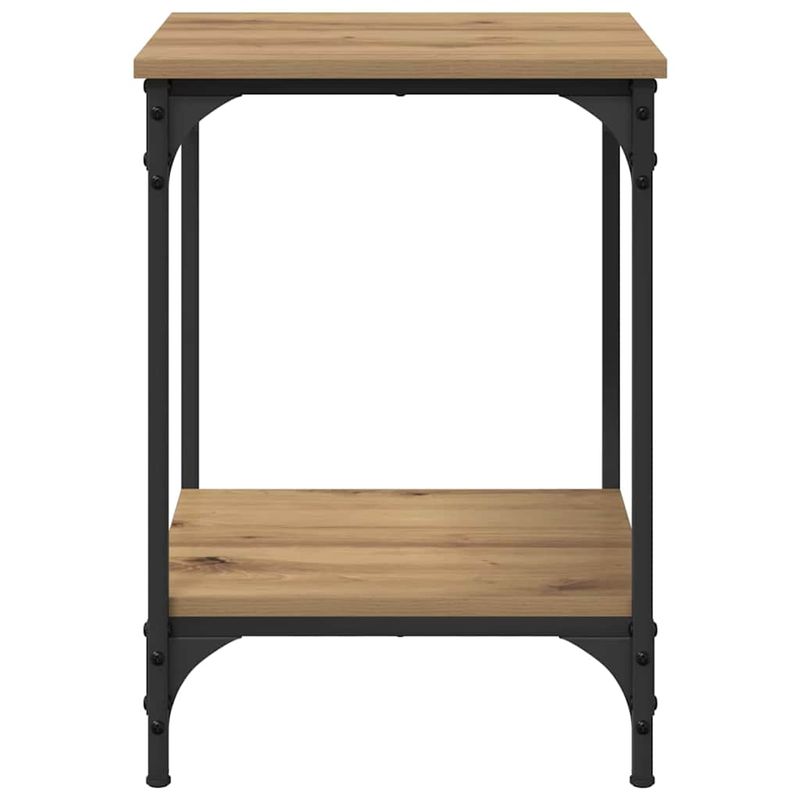 Casa si Gradina - Mobilier - Comode si corpuri - Noptiere - Masa de cafea Stejar Artizanal 40 x 40 x 55 cm Lemn compozit - Infinity.ro
