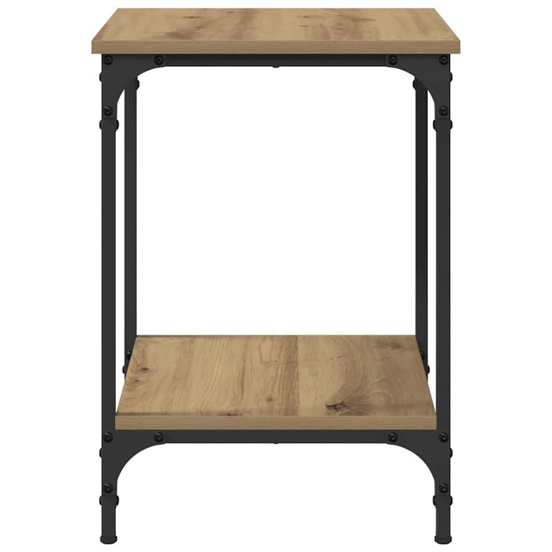Casa si Gradina - Mobilier - Mese si birouri - Masute de cafea - Masa de cafea Stejar Artizanal 40 x 40 x 55 cm Lemn compozit - Infinity.ro