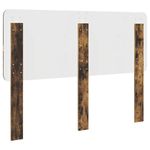 Casa si Gradina - Mobilier - Paturi si accesorii - Accesorii paturi - Tablie de pat cu aripioare, albastru, 183x16x78/88 cm textil - Infinity.ro