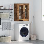 Casa si Gradina - Mobilier - Comode si corpuri - Comode - Dulap montat pe perete Lemn Vechi 69,5 x 34 x 90 cm - Infinity.ro