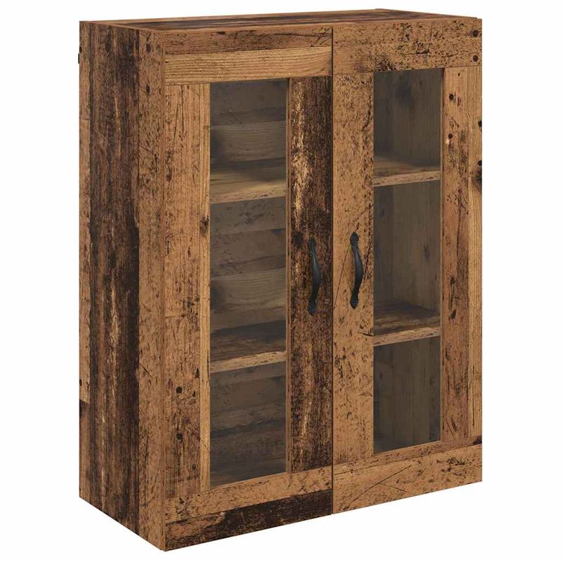 Casa si Gradina - Mobilier - Comode si corpuri - Comode - Dulap montat pe perete Lemn Vechi 69,5 x 34 x 90 cm - Infinity.ro