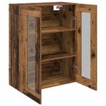 Casa si Gradina - Mobilier - Comode si corpuri - Comode - Dulap montat pe perete Lemn Vechi 69,5 x 34 x 90 cm - Infinity.ro