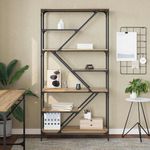 Casa si Gradina - Mobilier - Biblioteci si rafturi - Biblioteci - Raft pentru carti Stejar Artizanal 91 x 36 x 176 cm - Infinity.ro