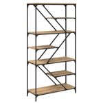 Casa si Gradina - Mobilier - Biblioteci si rafturi - Biblioteci - Raft pentru carti Stejar Artizanal 91 x 36 x 176 cm - Infinity.ro