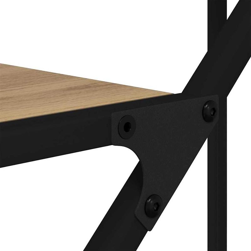 Casa si Gradina - Mobilier - Biblioteci si rafturi - Biblioteci - Raft pentru carti Stejar Artizanal 91 x 36 x 176 cm - Infinity.ro