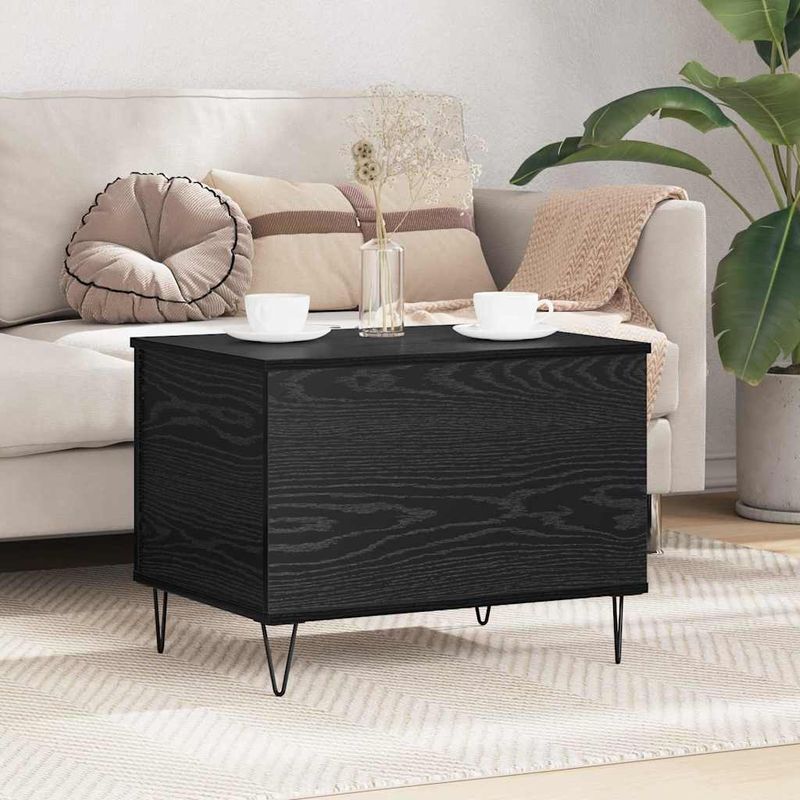 Casa si Gradina - Mobilier - Mese si birouri - Masute de cafea - Masa de cafea Stejar Negru 60 x 44,5 x 45 cm Lemn compozit - Infinity.ro