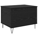 Casa si Gradina - Mobilier - Mese si birouri - Masute de cafea - Masa de cafea Stejar Negru 60 x 44,5 x 45 cm Lemn compozit - Infinity.ro
