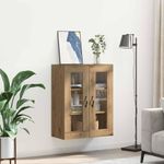 Casa si Gradina - Mobilier - Comode si corpuri - Comode - Dulap montat pe perete Stejar Artizanal 69,5 x 34 x 90 cm - Infinity.ro