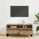 Casa si Gradina - Mobilier - Comode si corpuri - Comode - Cabinet TV cu sertar Stejar Artizanal 100 x 34,5 x 44,5 cm - Infinity.ro