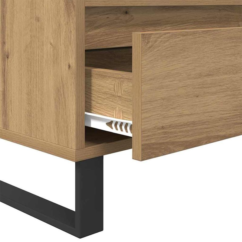 Casa si Gradina - Mobilier - Comode si corpuri - Comode - Cabinet TV cu sertar Stejar Artizanal 100 x 34,5 x 44,5 cm - Infinity.ro