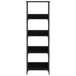 Casa si Gradina - Mobilier - Biblioteci si rafturi - Biblioteci - Raft pentru carti Stejar Negru 50 x 33 x 153 cm Lemn compozit - Infinity.ro