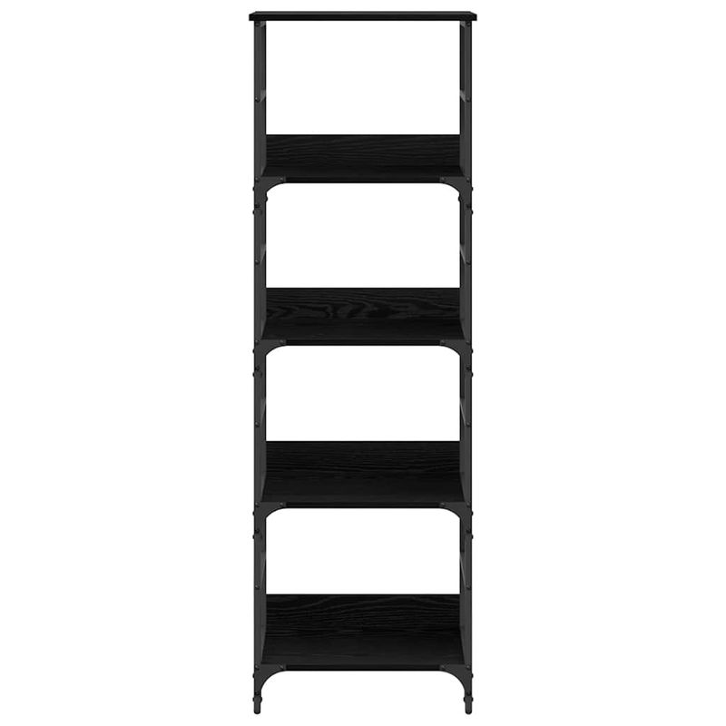 Casa si Gradina - Mobilier - Biblioteci si rafturi - Biblioteci - Raft pentru carti Stejar Negru 50 x 33 x 153 cm Lemn compozit - Infinity.ro
