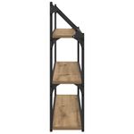 Casa si Gradina - Mobilier - Biblioteci si rafturi - Rafturi - Raft de perete Stejar Artizanal 80 x 21 x 78,5 cm Lemn compozit - Infinity.ro