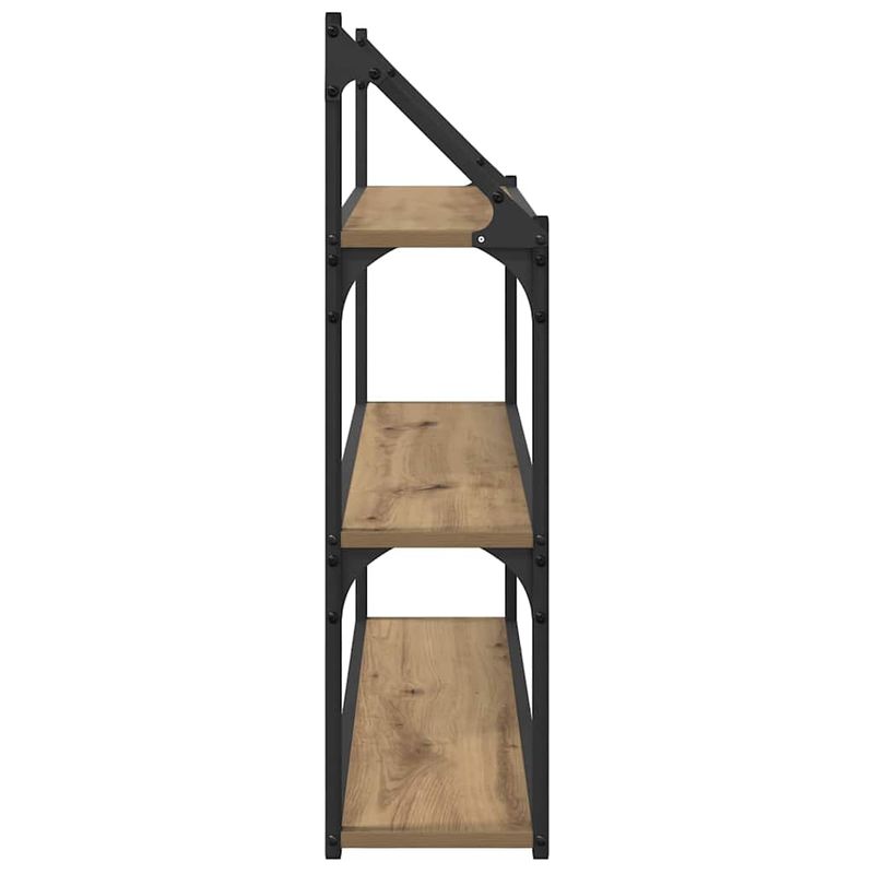 Casa si Gradina - Mobilier - Biblioteci si rafturi - Rafturi - Raft de perete Stejar Artizanal 80 x 21 x 78,5 cm Lemn compozit - Infinity.ro