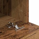Casa si Gradina - Mobilier - Comode si corpuri - Comode - Dulapuri pentru TV Pe perete 2 pcs Lemn Vechi 80 x 30 x 30 cm - Infinity.ro