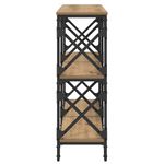 Casa si Gradina - Mobilier - Comode si corpuri - Console - Masa de consola Stejar Artizanal 100 x 28 x 80,5 cm - Infinity.ro