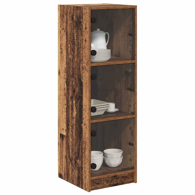 Casa si Gradina - Mobilier - Comode si corpuri - Comode - Bufet Lemn Vechi 35 x 37 x 109 cm Lemn compozit - Infinity.ro