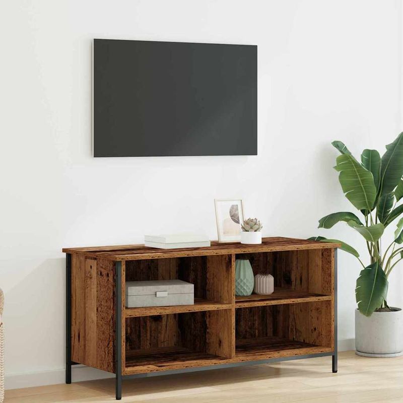Casa si Gradina - Mobilier - Comode si corpuri - Comode - Cabinet TV Lemn Vechi 100 x 40 x 50 cm Lemn compozit - Infinity.ro
