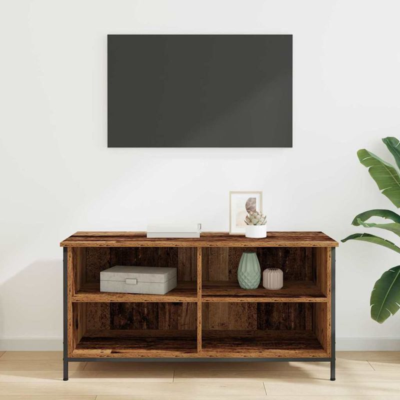 Casa si Gradina - Mobilier - Comode si corpuri - Comode - Cabinet TV Lemn Vechi 100 x 40 x 50 cm Lemn compozit - Infinity.ro