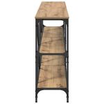 Casa si Gradina - Mobilier - Comode si corpuri - Console - Masa de consola Stejar Artizanal 180 x 30 x 75 cm Lemn compozit - Infinity.ro