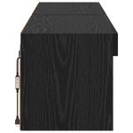 Casa si Gradina - Mobilier - Comode si corpuri - Comode - Dulapuri TV 2 pcs Stejar Negru 60 x 30 x 30 cm Lemn compozit - Infinity.ro