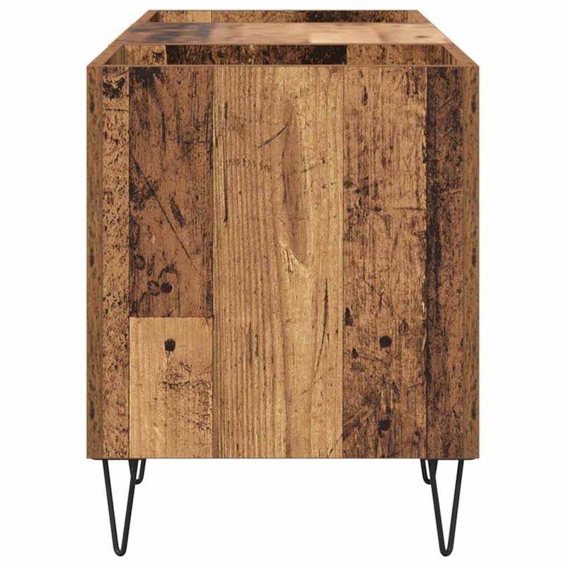 Casa si Gradina - Mobilier - Dulapuri si sifoniere - Dulapuri - Dulap pentru discuri de vinil Lemn Vechi 121 x 38 x 48 cm - Infinity.ro