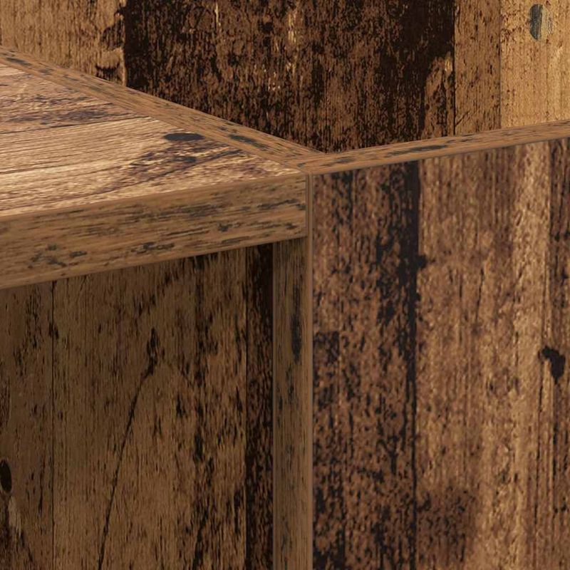 Casa si Gradina - Mobilier - Dulapuri si sifoniere - Dulapuri - Dulap pentru discuri de vinil Lemn Vechi 121 x 38 x 48 cm - Infinity.ro