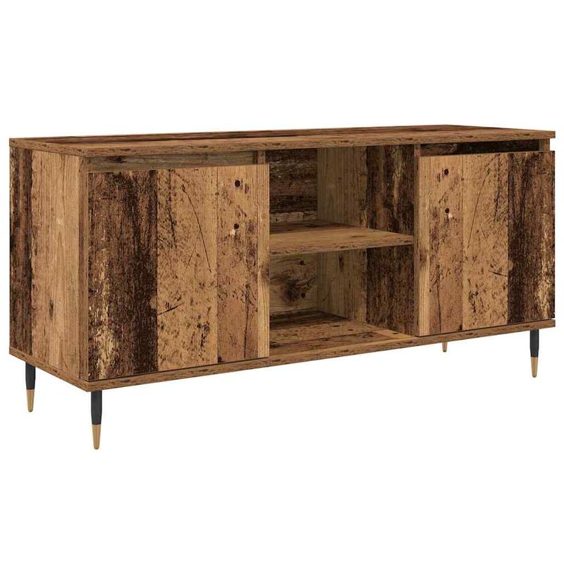 Casa si Gradina - Mobilier - Comode si corpuri - Comode - Cabinet TV Lemn Vechi 104 x 35 x 50 cm Lemn compozit - Infinity.ro