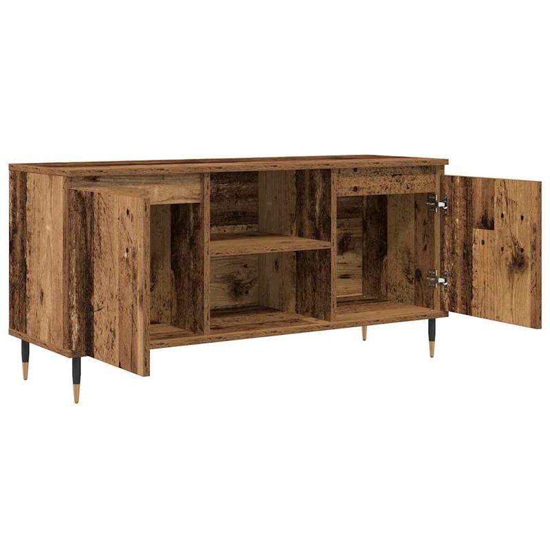 Casa si Gradina - Mobilier - Comode si corpuri - Comode - Cabinet TV Lemn Vechi 104 x 35 x 50 cm Lemn compozit - Infinity.ro
