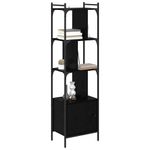 Casa si Gradina - Mobilier - Biblioteci si rafturi - Biblioteci - Biblioteca Stejar Negru 44,5 x 30 x 154,5 cm Lemn compozit - Infinity.ro