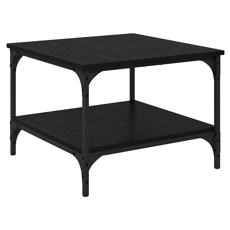 Casa si Gradina - Mobilier - Mese si birouri - Masute de cafea - Masa de cafea Stejar Negru 55 x 55 x 40 cm Lemn compozit - Infinity.ro
