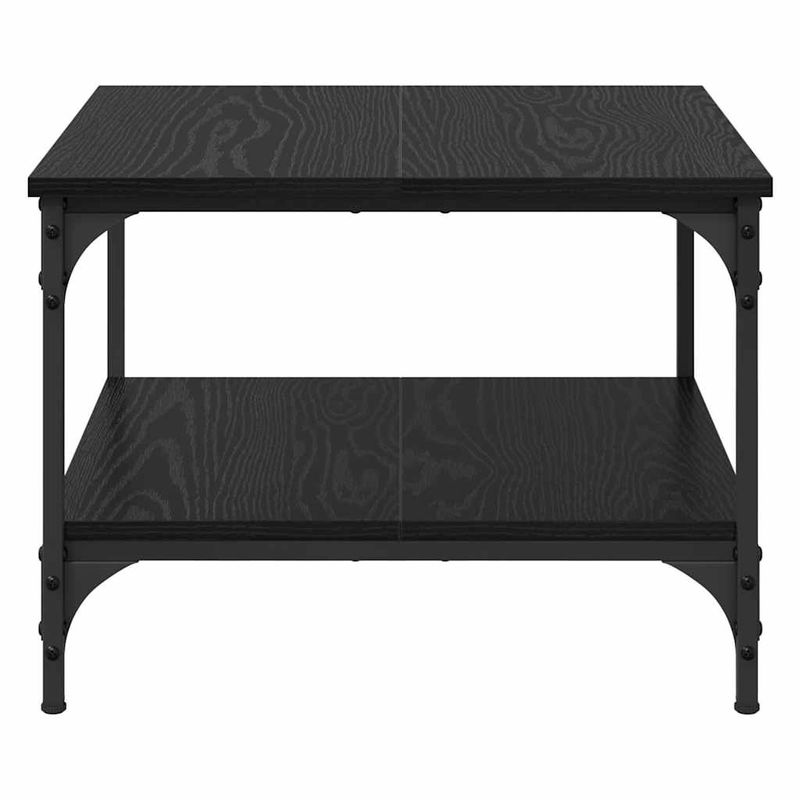 Casa si Gradina - Mobilier - Comode si corpuri - Noptiere - Masa de cafea Stejar Negru 55 x 55 x 40 cm Lemn compozit - Infinity.ro
