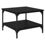 Casa si Gradina - Mobilier - Comode si corpuri - Noptiere - Masa de cafea Stejar Negru 55 x 55 x 40 cm Lemn compozit - Infinity.ro