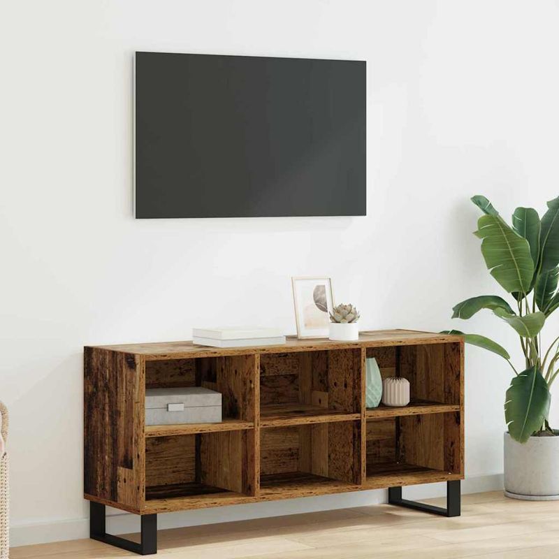 Casa si Gradina - Mobilier - Comode si corpuri - Comode - Cabinet TV Lemn Vechi 103,5 x 30 x 50 cm Lemn compozit - Infinity.ro