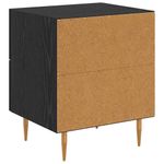 Casa si Gradina - Mobilier - Comode si corpuri - Noptiere - Noptiera cu sertar 2 pcs Stejar Negru 40 x 35 x 47,5 cm - Infinity.ro