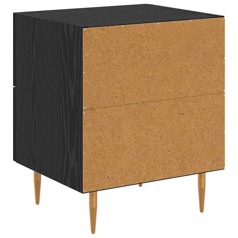 Casa si Gradina - Mobilier - Comode si corpuri - Noptiere - Noptiera cu sertar 2 pcs Stejar Negru 40 x 35 x 47,5 cm - Infinity.ro