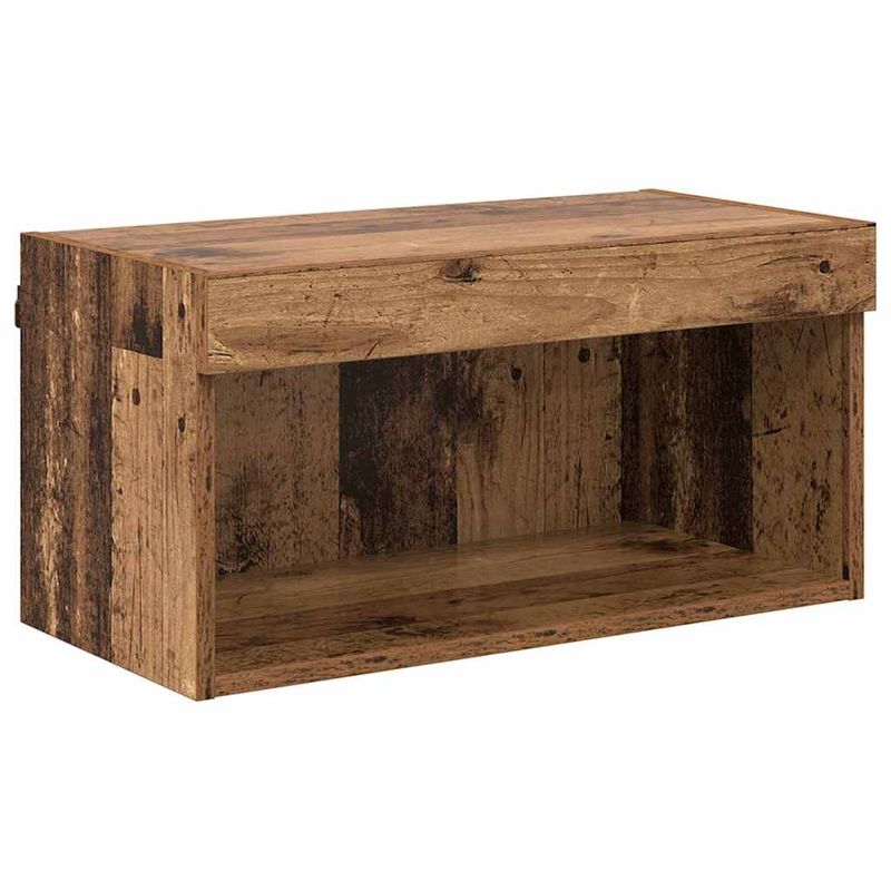 Casa si Gradina - Mobilier - Comode si corpuri - Comode - Cabinet TV Pe perete Lemn Vechi 60 x 30 x 30 cm Lemn compozit - Infinity.ro
