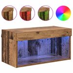 Casa si Gradina - Mobilier - Comode si corpuri - Comode - Cabinet TV Pe perete Lemn Vechi 60 x 30 x 30 cm Lemn compozit - Infinity.ro